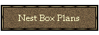 Nest Box Plans